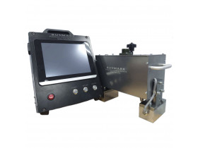 Портативный пневматический ударно-точечный маркиратор RUSMARK PMK-GC02, LCD экран, ПО Kingmark, окно 130*30мм, с магнитами